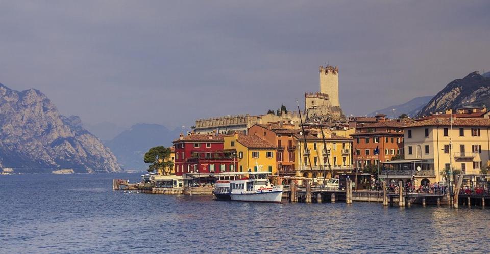 Ferienwohnung Gardabellevue Malcesine Exterior foto